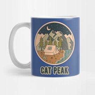 Cat Peak Mug